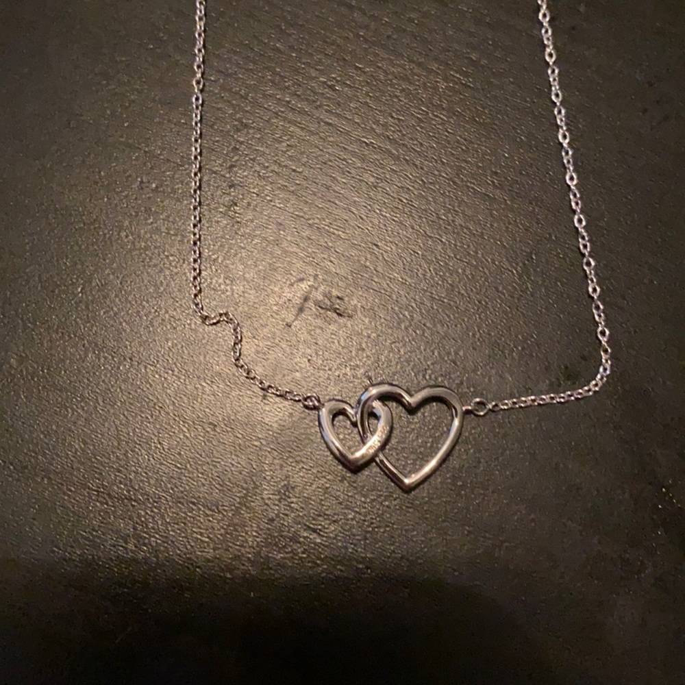 Macy’s double heart ring